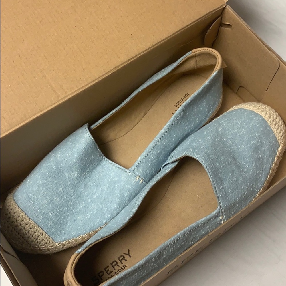 SPERRY sunset skimmer slip on shoes